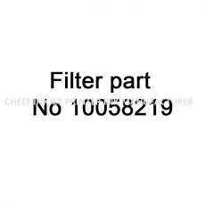China Spare parts IMAJE Filter 10058219 for Imaje inkjet printers manufacturer