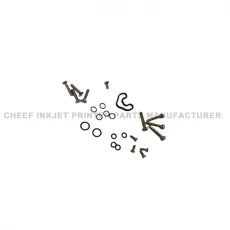 China Spare parts Imaje complete set of nozzle screws 36283 for Imaje 9020 inkjet printers manufacturer