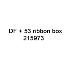 China TTO spare parts DF + 53 ribbon box 215973 for Videojet thermal transfer TTO printer manufacturer