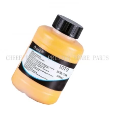 China Consumíveis de tinta amarela 1079 Grande quantidade de produtos com desconto em estoque para impressora a jato de tinta Linx fabricante