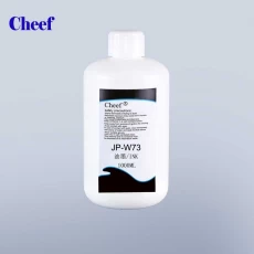 China high adhesion fast dry white ink JP-w73 for Hitachi cij printer manufacturer