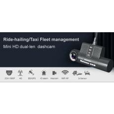الصين Richmor fleet management Mini HD Dual-len Dashcam الصانع
