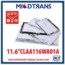 China 11.6" CPT WLED backlight notebook personal computer LED panel CLAA116WA01A 1366×768 cd/m2 200 C/R 400:1  fabricante