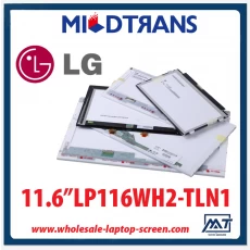 porcelana 11.6 "LG Display WLED cuaderno retroiluminación del panel LED computadora personal LP116WH2-Tln1 1366 × 768 cd / m2 200 C / R 300: 1 fabricante