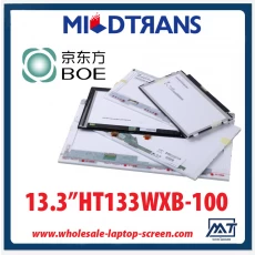China 13.3 "notebook backlight BOE WLED painel de LED HT133WXB-100 1366 × 768 cd / m2 220 C / R 500: 1 fabricante
