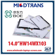 porcelana 14.0 "WLED BOE portátiles retroiluminación HW14WX103 TFT LCD 1366 × 768 fabricante
