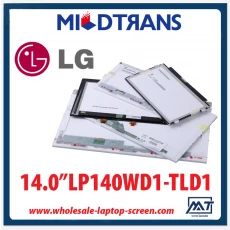 China 14,0 "LG Display notebook WLED tela LED backlight LP140WD1-TLD1 1600 × 900 cd / m2 C / R fabricante