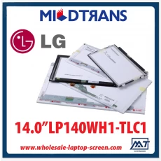 China 14,0 "LG Display WLED-Hintergrundbeleuchtung LED-Bildschirm Notebook LP140WH1-TLC1 1366 × 768 cd / m2 200 C / R 500: 1 Hersteller