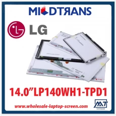 China 14.0" LG Display WLED backlight notebook pc LED panel LP140WH1-TPD1 1366×768 cd/m2 200 C/R 300:1  manufacturer