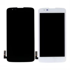 China 5.0 "Montagem do digitador do toque do lcd do telefone de 5.0" para a tela de exibição do LG K8 K350 com quadro fabricante