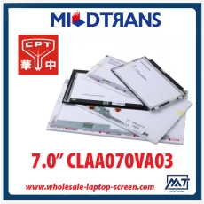 China 7.0 painel LCD "CPT CCFL laptop CLAA070VA03 800 × 480 fabricante