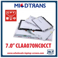 Chine 7,0 "CPT WLED portable de rétroéclairage LCD TFT CLAA070NC0CCT 1024 × 600 cd / m2 300 C / R 400: 1 fabricant