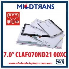 China 7,0 "CPT não há laptops backlight célula aberta CLAF070ND21 00XC 1024 × 600 C / R 700: 1 fabricante