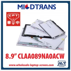 China 8.9" CPT WLED backlight laptops LED screen CLAA089NA0ACW 1024×600 cd/m2 220 C/R 400:1  manufacturer