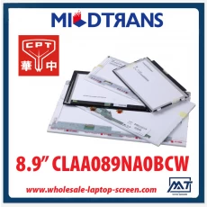 中国 8.9“CPT WLED背光笔记本的LED屏幕CLAA089NA0BCW 1024×600 cd / m2的220℃/ R 400：1 制造商