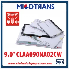 China 9.0 "CPT WLED backlight laptop painel de LED CLAA090NA02CW 1024 × 600 cd / m2 a 300 C / R 500: 1 fabricante