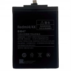 Çin Sıcak Satış Xiaomi Redmi 4x Pil BM47 Telefon Pil Değiştirme 4100mAh 3.85V üretici firma