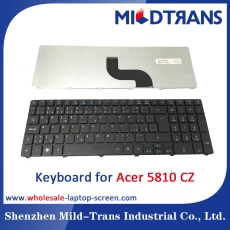 China Laptop Keyboard for Acer 5810 with CZ manufacturer
