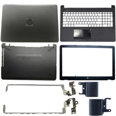 Çin Laptop LCD Arka Kapak / Ön Çerçeve / LCD Menteşeleri / PalmRest / Alt Kılıf HP 15-BS 15T-BS 15-BW 15Z-BW 250 G6 255 G6 929893-001 Gri üretici firma