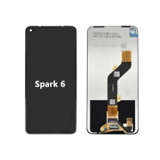 China Mobile Phone Lcd Display Touch Screen Digitizer Assembly For Tecno Ke7 Spark 6 Lcd Screen manufacturer