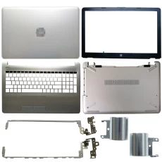 China New LCD Back Cover/ front bezel/Hinges/Palmrest/Bottom Case For HP 15-BS 15T-BS 15-BW 15Q-BU 15-RA Back Cover 924892-001 Silver manufacturer