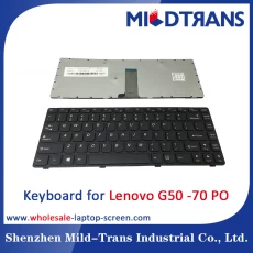 porcelana PO teclado portátil para Lenovo G50-70 fabricante