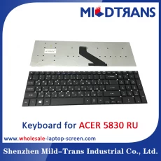 China RU Laptop Keyboard for ACER 5830 manufacturer