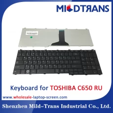 China RU Laptop Keyboard for TOSHIBA C650 manufacturer