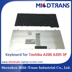 Çin Toshiba A200 A205 için SP dizüstü klavye üretici firma