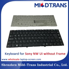 China UI Laptop Keyboard for Sony NW without Frame manufacturer