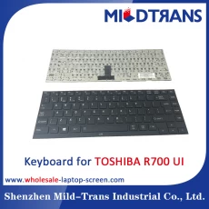 Cina Tastiera del laptop UI per Toshiba R700 produttore