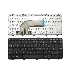 Китай US черный новый английский клавиатура ноутбука для HP 440 G1 440 430 G2 445 G1 G2 640 645 производителя