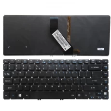 中国 美国ASPIRE的键盘V5-471 471G 471PG V5-431 M5-581笔记本电脑键盘背光 制造商