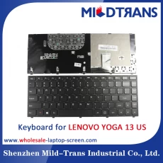 China Teclado do portátil dos e.u. para Lenovo Yoga 13 fabricante