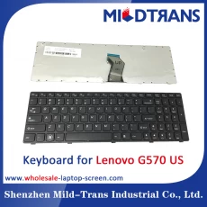 Çin Lenovo G570 için ABD Laptop klavye üretici firma