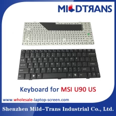 China Teclado do portátil dos e.u. para MSI U90 fabricante