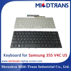 Çin Samsung 355 V4C için ABD dizüstü klavye üretici firma