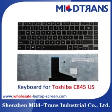 porcelana Teclado del ordenador portátil de los e.e.u.u. para Toshiba C845 fabricante