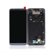 China Exibição por atacado para LG G6 LCD Touch Screen Telefone Montagem Digitalizador com Quadro Preto / Branco fabricante
