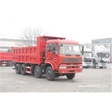 China 30 Ton capacidade de carga do camião basculante 8x4 fabricante