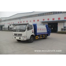 porcelana precio barato Marca Dongfeng 4x2 120hp Euro3 compactador precio camión de la basura fabricante
