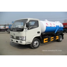 Tsina China Leading Brand  Dongfeng 4x2  tanker vacuum sewage suction truck Manufacturer