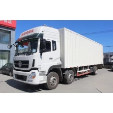 Tsina Dong feng 245hp 6X2 Van Cargo Box Lorry Truck Manufacturer