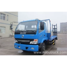 China Dongfeng 4*2 car carrier flatbed truck payloading 10 ton manufacturer