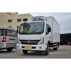 China Dongfeng N300 130 hp 4.09 M taxi a fridge van truck manufacturer