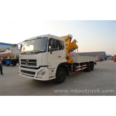 중국 판매를위한 크레인 장착 된 크레인 가격 동풍 킹 토지 크레인 트럭 6X2 트럭 제조업체