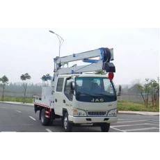 China Double row 16 meters aerial platform vehicle manufacturer