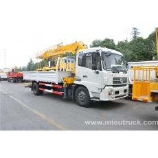 China Famous  Dongfeng 4x2 truck mounted crane hydraulic truck crane china supplier manufacturer