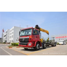 China Foton 8x4 truck mounted crane truck crane 6 ton manufacturer