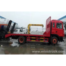 China JAC 4x2 low bed truck for transporting excavator manufacturer
